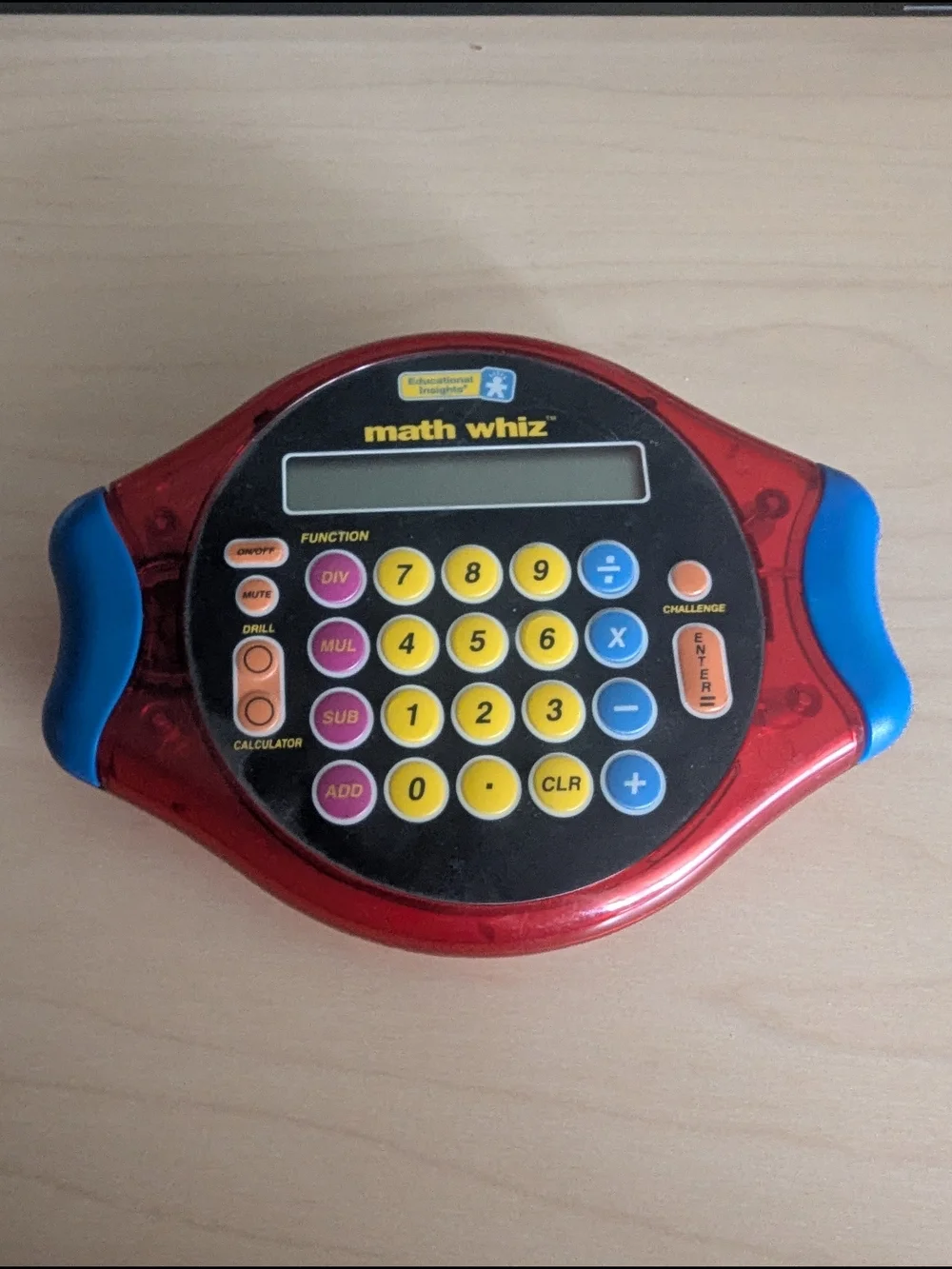 Educational Insights Math Whiz Electronic Handheld Learning Game Toy